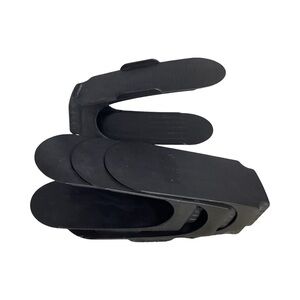 Shoe Slots Space Savers Lot of 4 Black Plastic